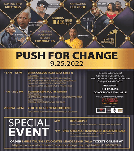 Flyer - Push For Change 22