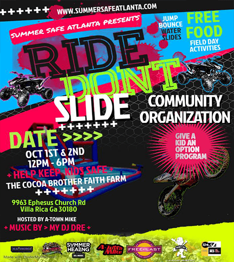 Flyer - Ride Don't Slide pt 1