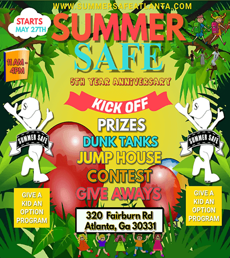 Flyer - Summer Safe Kick Off 23