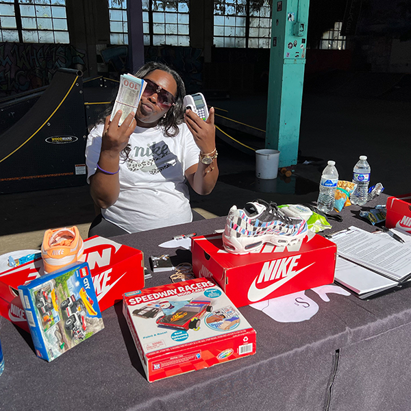 Midnight Basketball - Guys Holding Up Heal America T-shirts